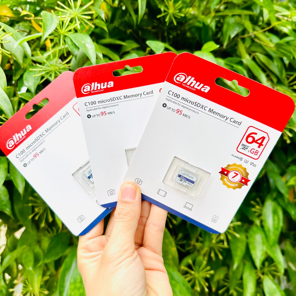 Thẻ Nhớ 64GB Dahua Tốc Độ Cao,Chuyên Dụng Cho Camera Wifi, Camera Hành Trình, Điện Thoại - KSS