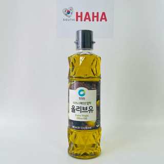 Dầu ô liu hàn quốc extra virgin olive oil daesang 500ml 올리브유