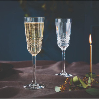 [MADE IN FRANCE] SET 6 LY VANG PHA LÊ CRISTAL D’ARQUES