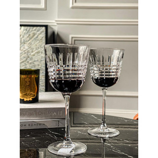 [MADE IN FRANCE] SET 6 LY VANG PHA LÊ CRISTAL D’ARQUES