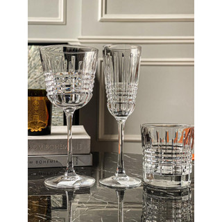Set 6 ly vang pha lê cristal d’arques