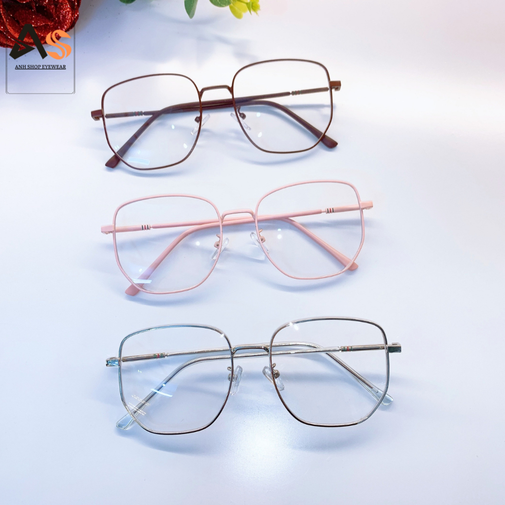 Kính vuông to thời trang kim loại 20100A