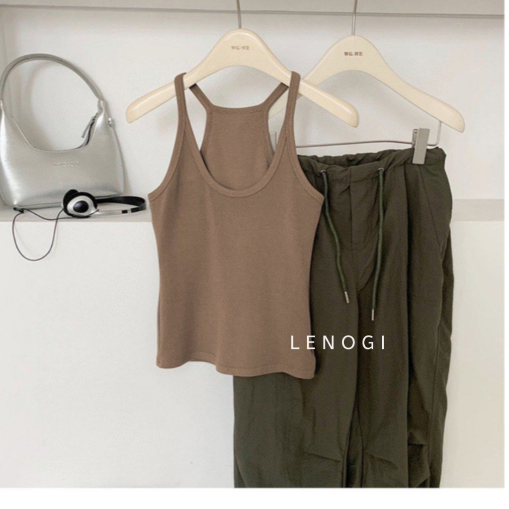 Áo hai dây nữ phong cách sexy, cá tính phù hợp đi biển, tập gym LENOGI A55 | BigBuy360 - bigbuy360.vn