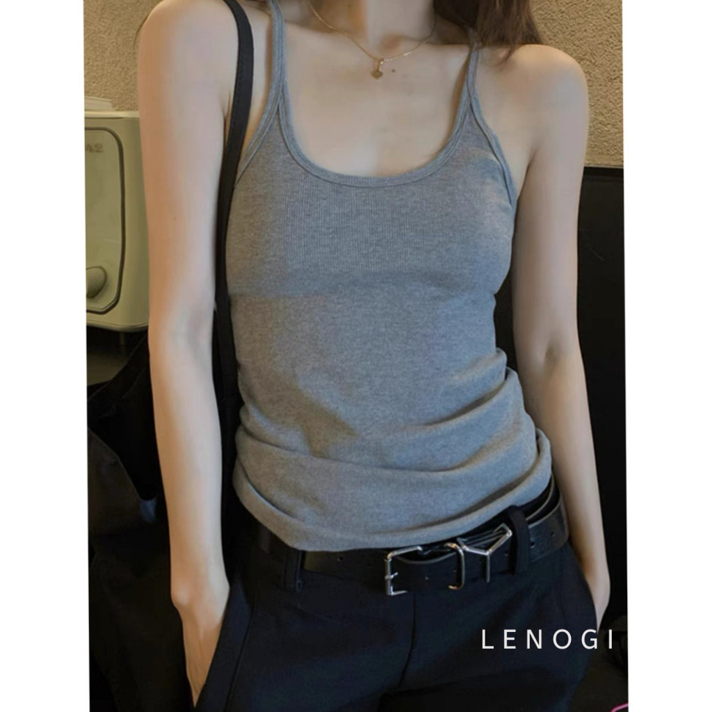 Áo hai dây nữ phong cách sexy, cá tính phù hợp đi biển, tập gym LENOGI A55 | BigBuy360 - bigbuy360.vn