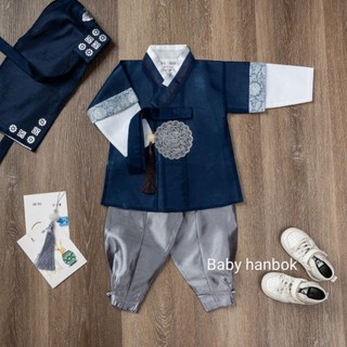 Hanbok bé trai( ảnh thật 100%)
