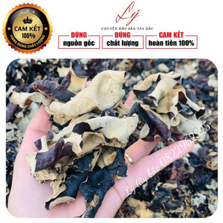 Mộc nhĩ rừng tây bắc, mọc nhi khô loại to gói 500g mã 001