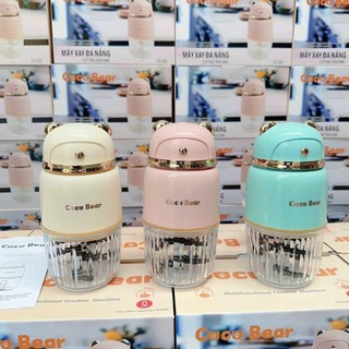 Máy xay ăn dặm đa năng 8 lưỡi Coco Bear