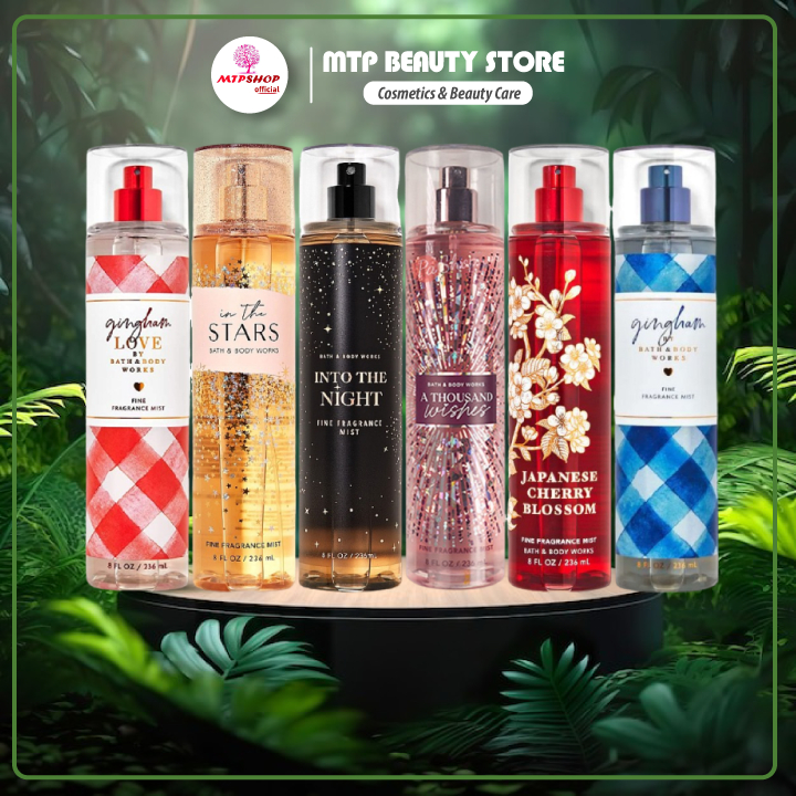 [NHIỀU MÙI] Xịt Thơm Toàn Thân Bath & Body Works 236ml