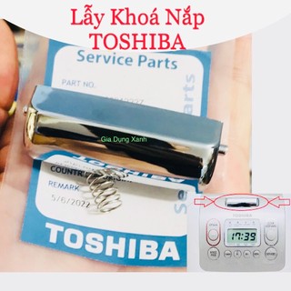 Lẫy khoá nồi cơm điện Toshiba 1.8 lít RC-18NMFVN(WT) - RC-10NMFVN(WT) CHÍNH HÃNG Nhựa ABS chịu nhiệt