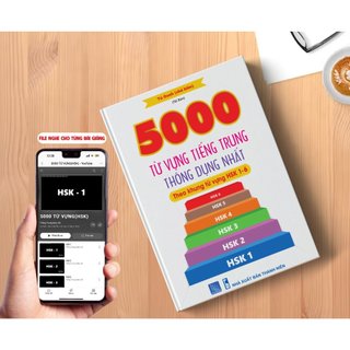 Sách-5000 từ vựng tiếng Trung thông dụng nhất