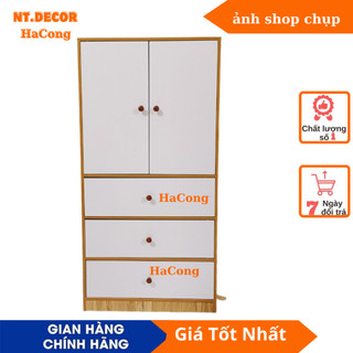 Tủ treo quần áo trẻ em, tủ đa năng 5 cánh mdf