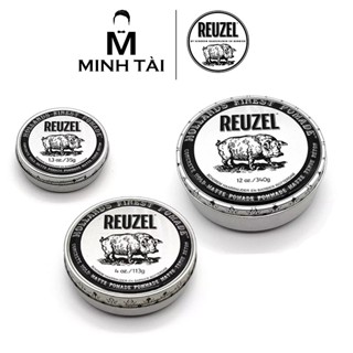 Sáp Vuốt Tóc Nam Reuzel Concrete Pomade 35g - 113g - 340g