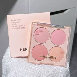 Phấn má hồng HERORANGE 4 màu