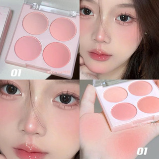Phấn má hồng HERORANGE 4 màu