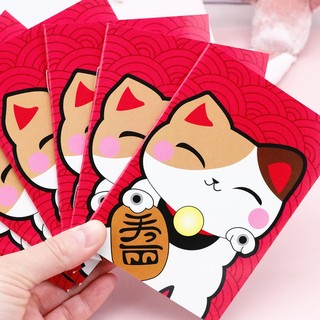 sổ tay mèo thần tài may mắm quà tặng học sinh