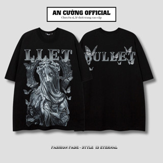 Áo thun nam unisex form rộng cao cấp tay lỡ cổ tròn chất cotton dày dặn thoáng mát - An Cường Official 15