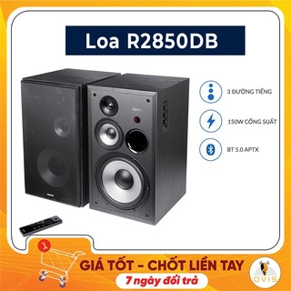 Edifier r2850db / edifier r2750db - loa bookself công suất lớn, kết nối bluetooth/line in/optical/coaxial/sub out