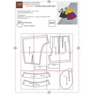 Rập giấy a0 mã 254 - rập quần