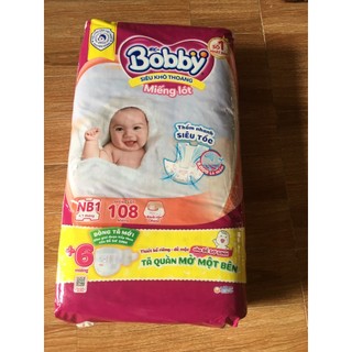 Miếng Lót Bobby Newborn1 64 miếng cho bé sơ sinh