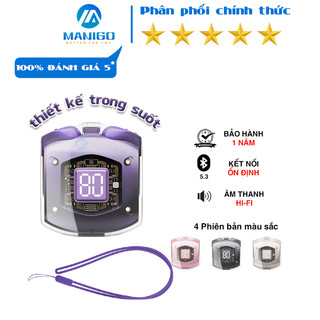 Tai nghe Bluetooth nhét tai không dây TWS Rockspace Air Bubble nghe nhạc lên đến 20h hàng chính hãng bảo hành 12 tháng