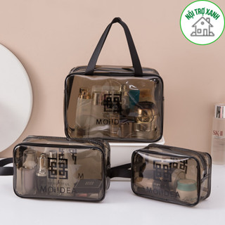 set túi đựng mỹ phẩm, đựng đồ make up chống thấm nước, túi đựng mỹ phẩm du lịch cute 01588