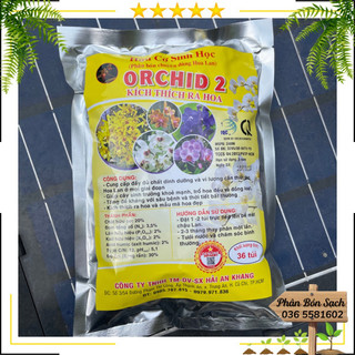 Phân bón kich thich ra hoa orchid 2 cho cây lan 36 túi
