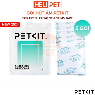 Combo 5 Gói Hút Ẩm Dùng Cho Máy Cho Ăn, Nhả Hạt Tự Động Cho Mèo PETKIT Fresh Element - HeLiPet