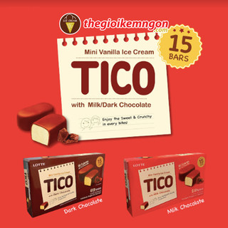 Kem viên socola Hàn Quốc Lotte Tico