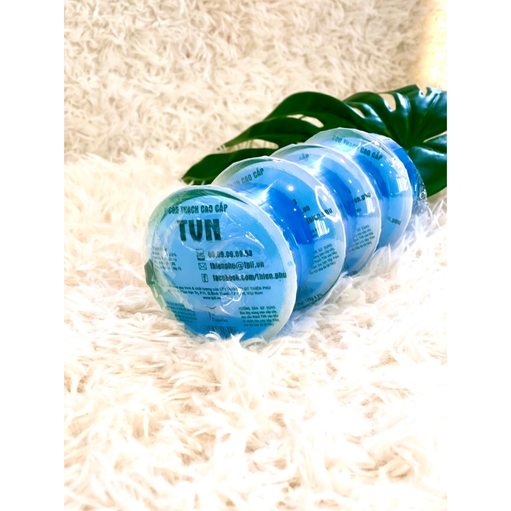 Lốc 4 ly cồn Thạch TVN Thiên Phú (125gr/ly) & 4LY GEL TVN