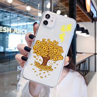 Ốp lưng TẾT cây kim tiền Phúc Lộc Thọ ỐP TẾT IPHONE dẻo trong 6/7/8/plus/x/xs/11/12/13/14/15/pro/max/plus/promax