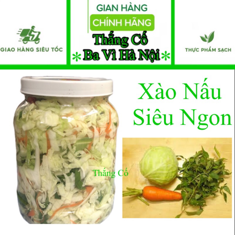 Dưa Bắp Cải Muối  Chua  ( thơm giòn và ngon ) 1kg