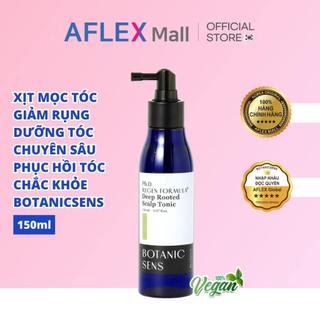 Tinh chất xịt kích thích mọc tóc, dưỡng và ngăn rụng tóc BOTANICSENS Deep Rooted Scalp Tonic