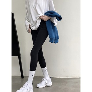 Quần legging nữ dài lưng cạp cao giữ nhiệt legging thun ôm bó vải dày dặn Siêu Tôn Dáng