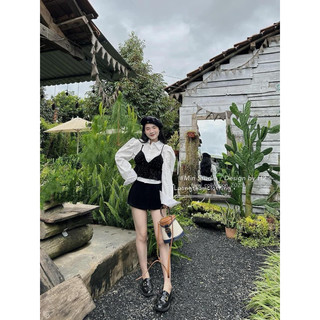 SET 3 MÓN ÁO SƠ MI KÈM GILE NHUNG