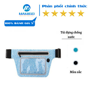 Túi đựng điện thoại đeo thắt lưng chống thấm nước tiện dụng khi tập thể dục có thể điều chỉnh cho nam và nữ
