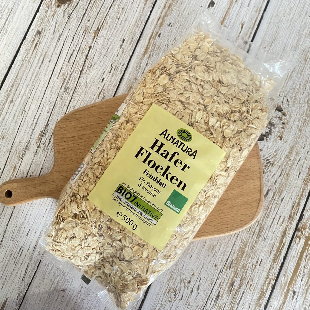 Yến mạch giảm cân Cán Dẹt & Cán Vỡ Hafer Flocken 500gr