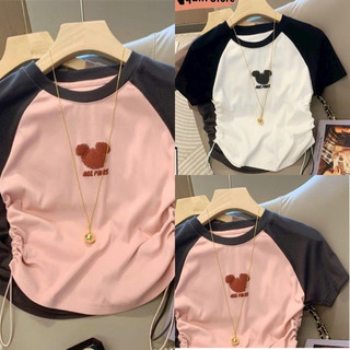 Áo Croptop Nữ In Hình Gấu Alo Siêu Đẹp