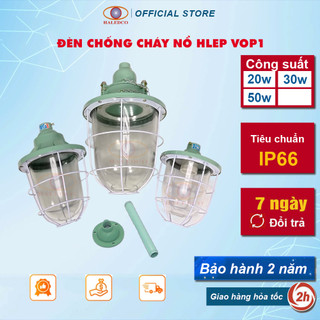 Đèn led búp treo chống cháy nổ haledco 20w, 30w, 50w hlep vop1