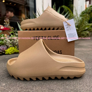 Dép bánh mỳ YEEZY SLIDE Nữ Nam sandal xăng đan bản vân nhám 2023 5cm dập logo và form chuẩn full size chất xịn chống thấ