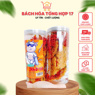 Cơm cháy lắc khô bò cơm cháy chiên giòn rụm đậm vị xốc cùng khô bò vị mặn mặn, cay cay siêu ngon