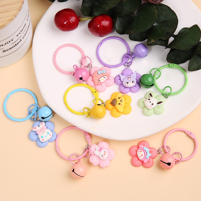 Móc Khóa Trang Trí Đính Chuông