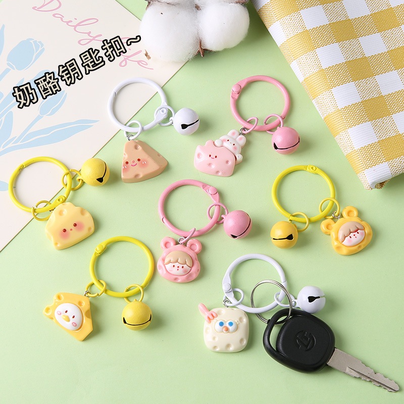 Móc Khóa Trang Trí Đính Chuông