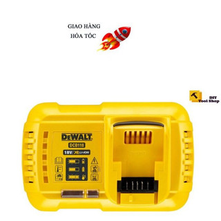 Sạc pin tốc độ cao 18v/54v dewalt dcb118| diytoolshop - chính hãng 20v max fan cooled fast charger