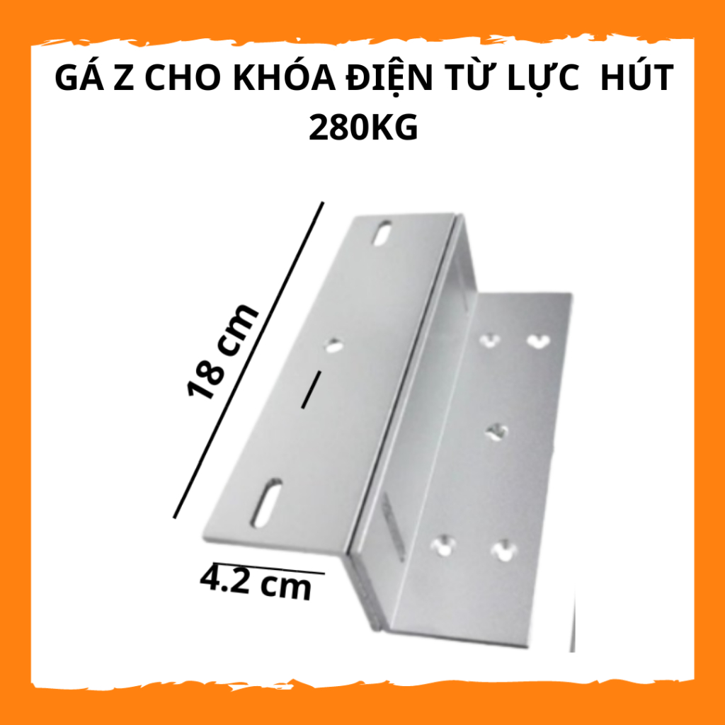 Bộ Gá ZL, Bát ZL Cho Khóa Điện Từ, Khóa Từ, Khóa Nam Châm 12V Lực Hút 280kg
