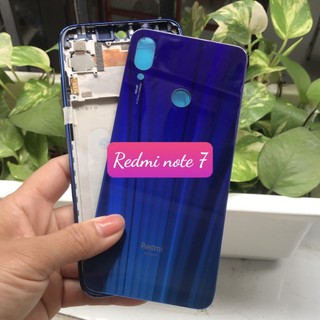Bộ Vỏ + Sườn Xiaomi Redmi Note 7/ Note 7 Pro (kèm nút bấm và cụm kính camera)