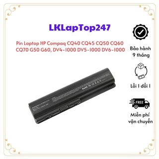 Pin laptop hp compaq cq40 cq45 cq50 cq60 cq61 cq70 cq71 g50 g60 g61 g70, hp pavilion dv4-1000 dv5-1000 dv6-1000 dv6-2000