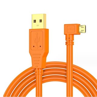 Dây cáp micro kết nối máy ảnh với máy tính, pc, laptop ezcapp - usb 3.0 to micro khớp chữ l