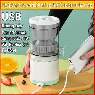 Máy Ép Cam, Ép Táo, Dưa, Nho, Thanh Long Và Tất Cả Các Loại Trái Cây Tự Động Tại Nhà, Máy Ép Hoa Quả Tự Động Đa Năng