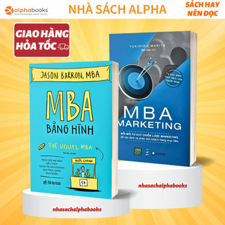 Lẻ/combo sách: mba bằng hình + mba marketing