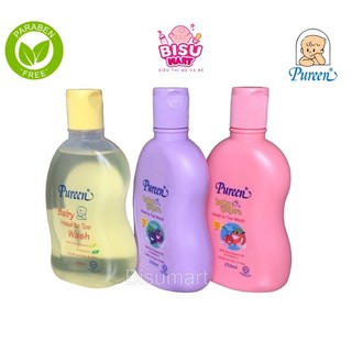 Sữa Tắm Gội Toàn Thân cho bé 2 IN 1 Pureen 250 ML